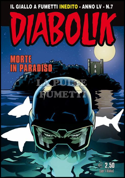 DIABOLIK ORIGINALE ANNO 55 #     7: MORTE IN PARADISO